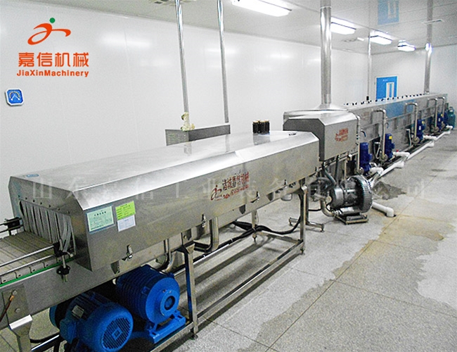瓶裝、灌裝隧道式殺菌流水線